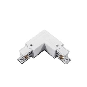 Ъгъл 90° за релсова система 230V, бял