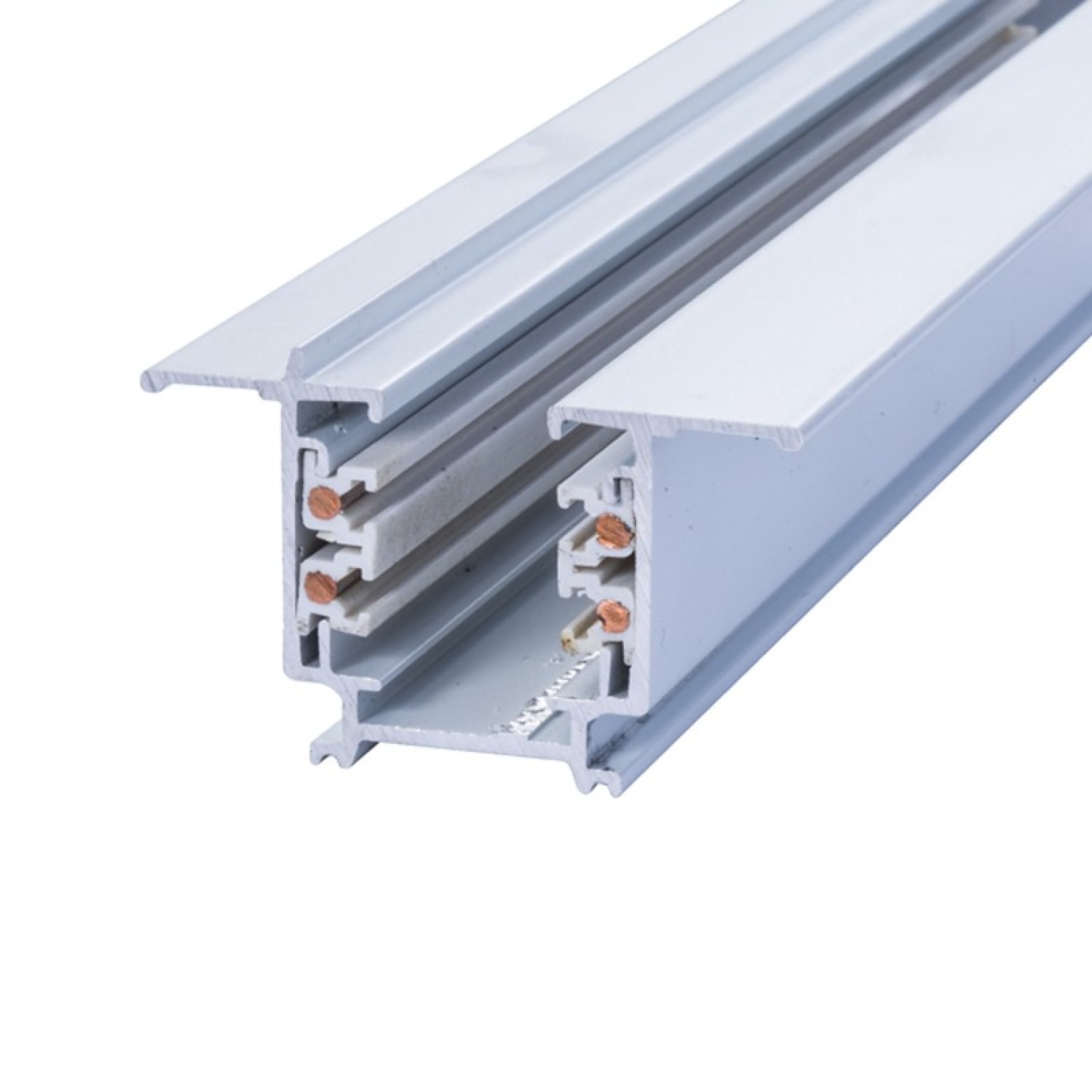 Релса за система 230V, бял