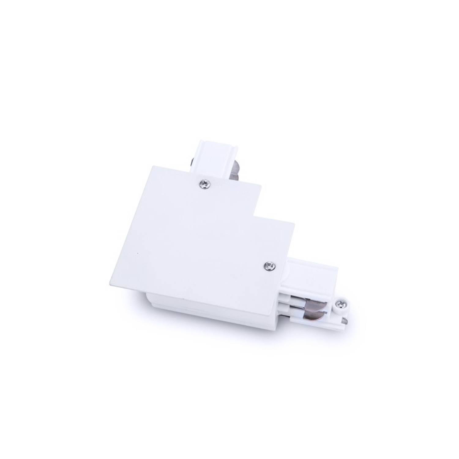 Съединител за релсова система 230V, бял