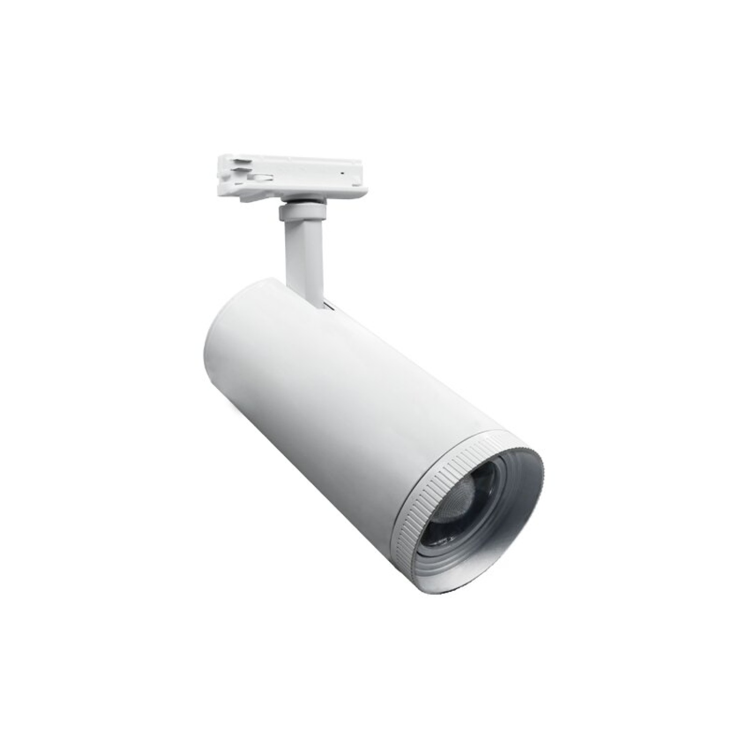 LED релсов прожектор 230V, бял, 10 W, 3000K, 1200 lm - релсова система 230V от ElZona