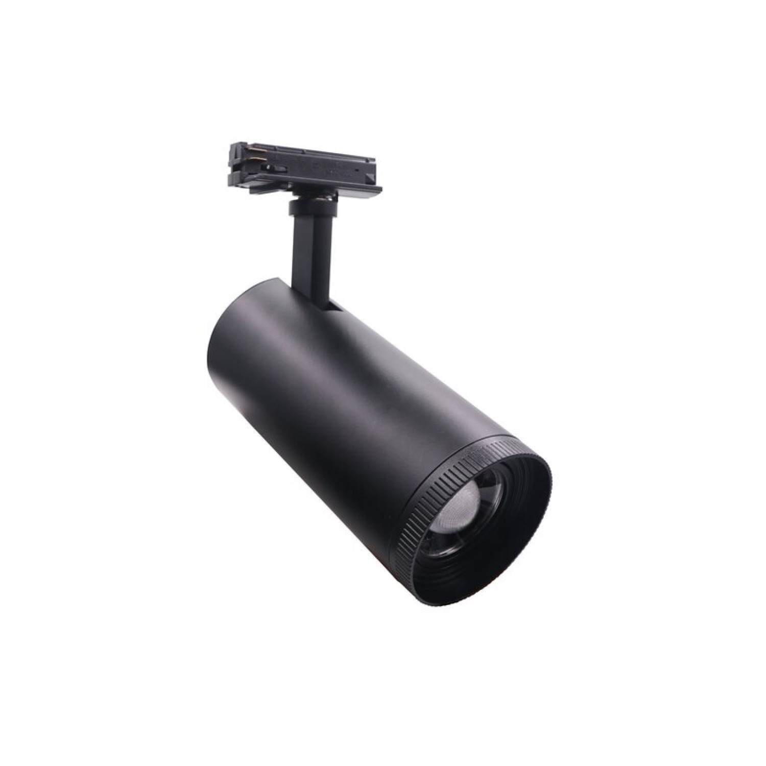 LED релсов прожектор 230V, черен, 10 W, 4000K, 1260 lm
