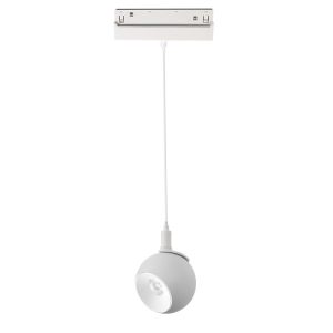 Мини висящо магнитно осветително тяло 48V, бял, 12 W, 3000K, 1000 lm