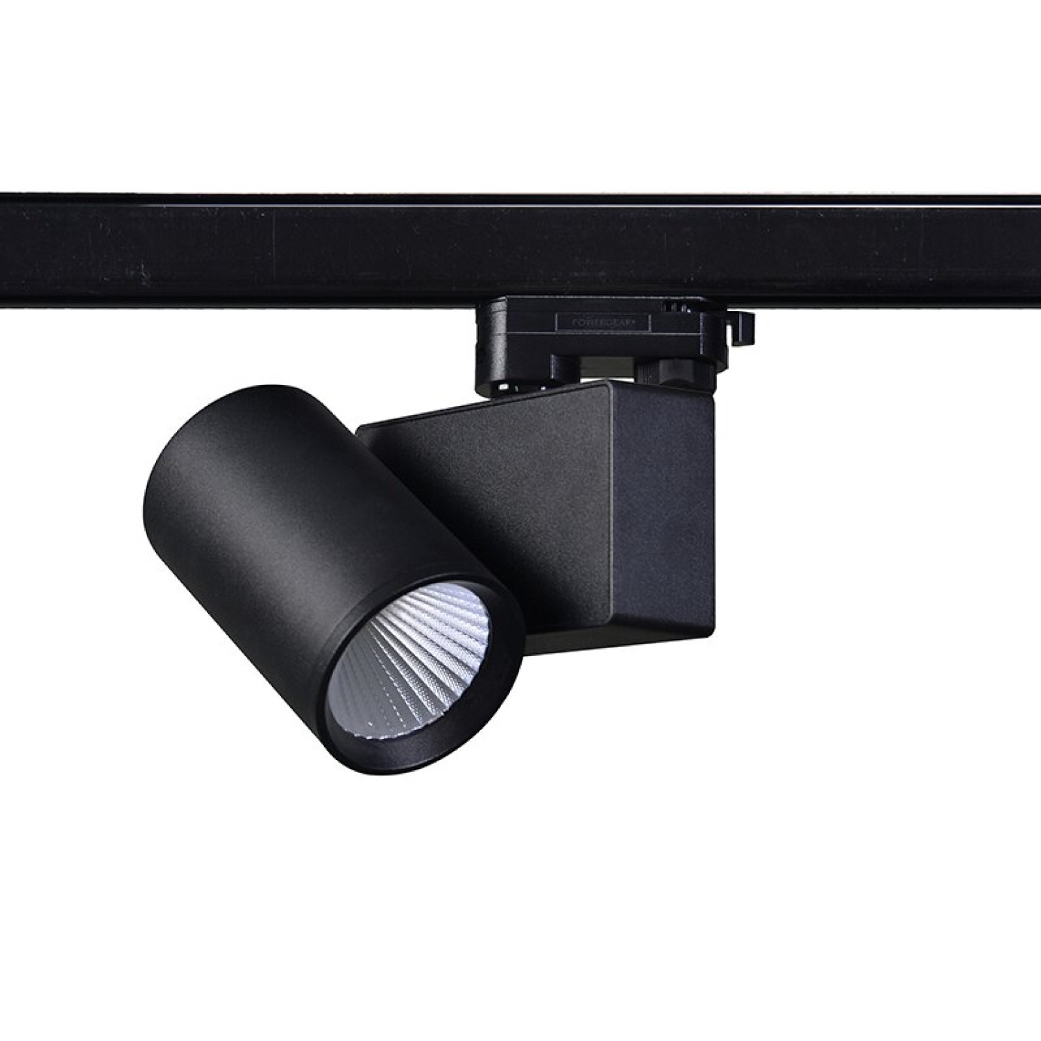 LED релсов прожектор 230V, черен, 20 W, 3000K, 2000 lm - релсова система 230V от ElZona