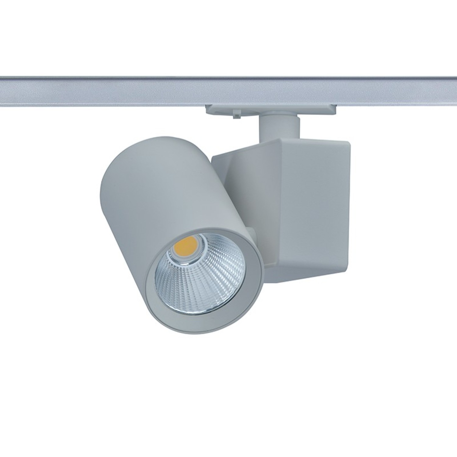 LED релсов прожектор 230V, сив, 20 W, 3000K, 2000 lm