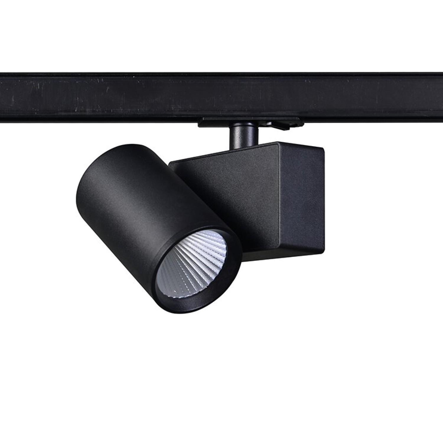 LED релсов прожектор 230V, черен, 20 W, 4000K, 2100 lm