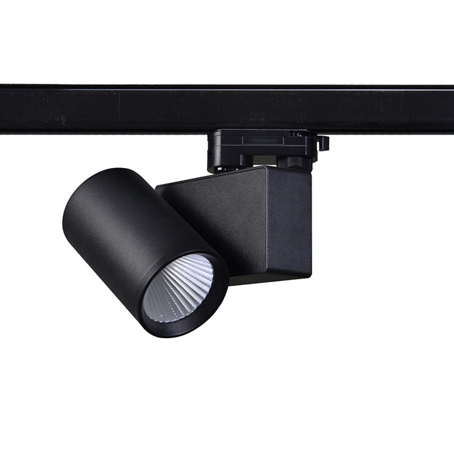 LED релсов прожектор 230V, черен, 20 W, 4000K, 2100 lm