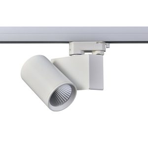 LED релсов прожектор 230V, бял, 20 W, 4000K, 2100 lm