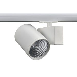 LED релсов прожектор 230V, бял, 40 W, 3000K, 4000 lm
