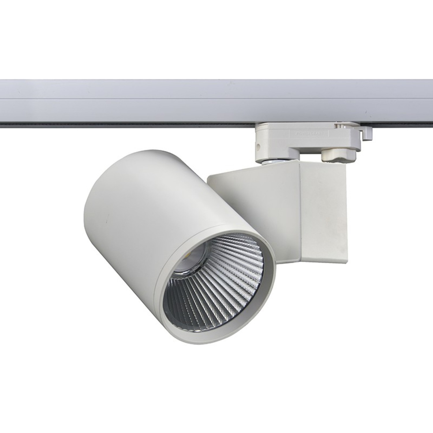 LED релсов прожектор 230V, бял, 40 W, 3000K, 4000 lm - релсова система 230V от ElZona