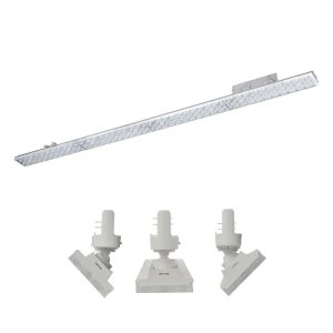 LED релсово осветително тяло 230V, бял, 40 W, 4000K, 5600 lm, L1144 mm