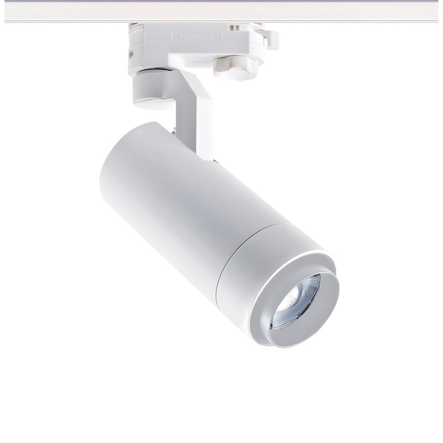 LED релсов прожектор 230V, черен, 15 W, 4000K, 1500 lm