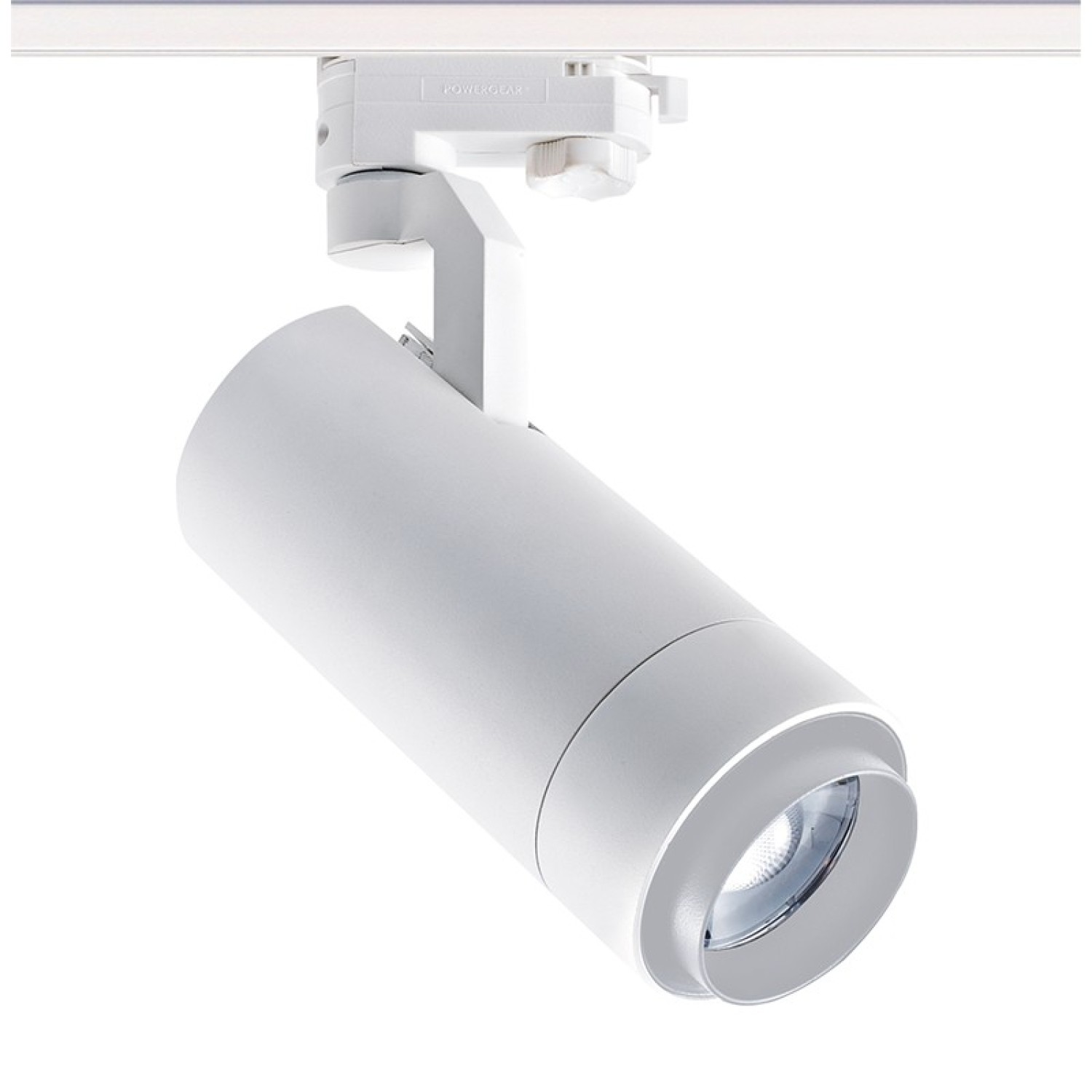 LED релсов прожектор 230V, бял, 25 W, 3000K, 2800 lm