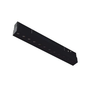 Магнитно линейно осветително тяло 48V, черен, 12 W, 3000K, 1000 lm, L220 mm