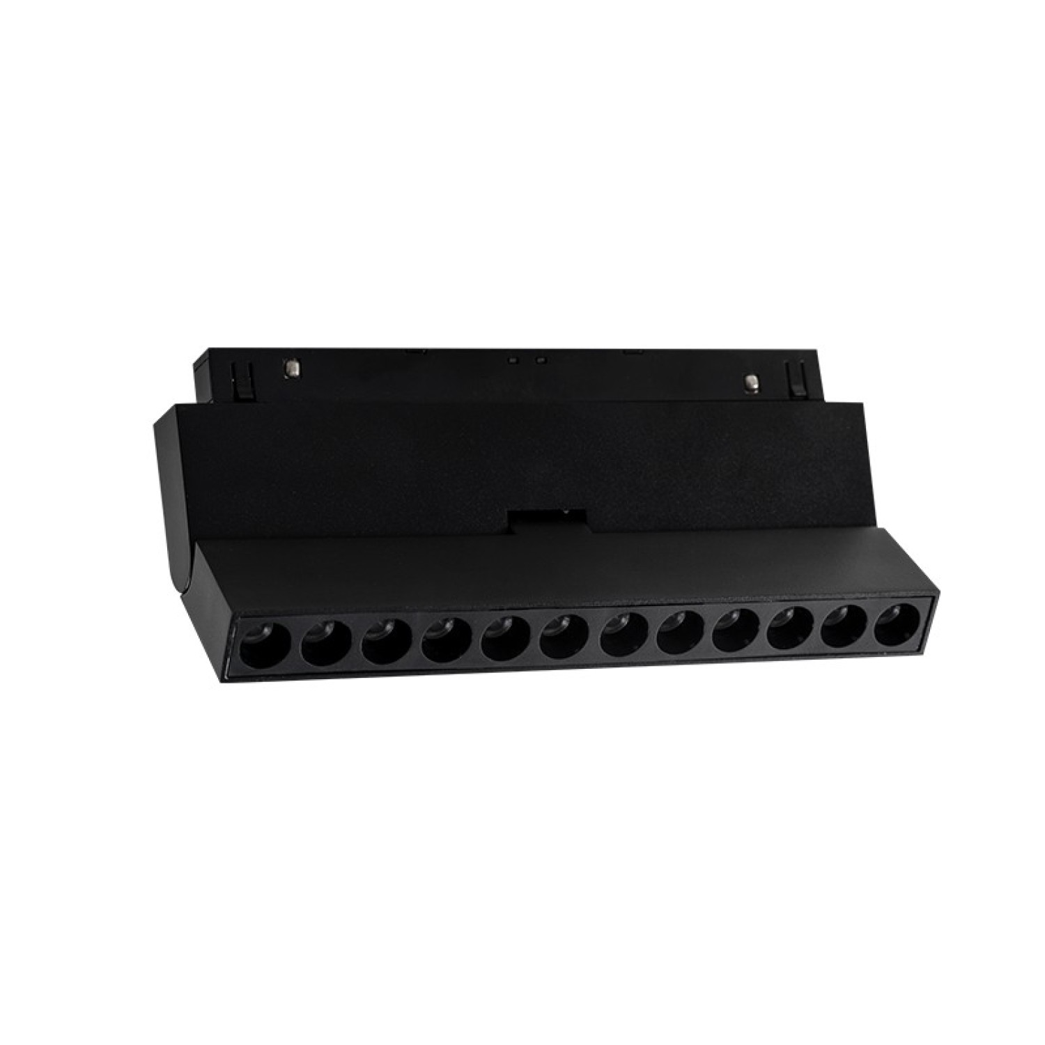 Подвижно магнитно линейно осветително тяло 48V, черен, 12 W, 4000K, 1080 lm, L220 mm