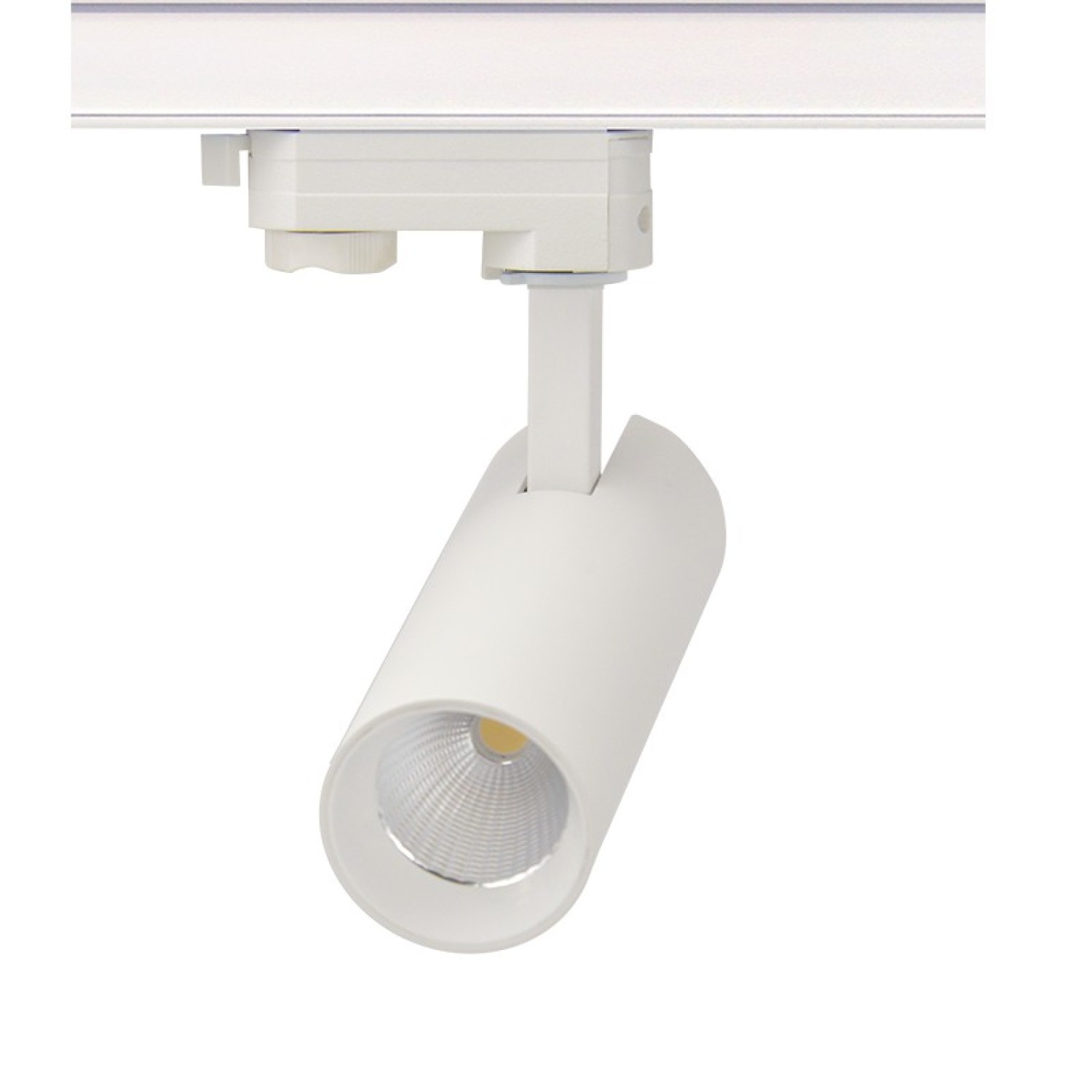 LED релсов спот 230V, бял, 10 W, 3000K, 1000 lm