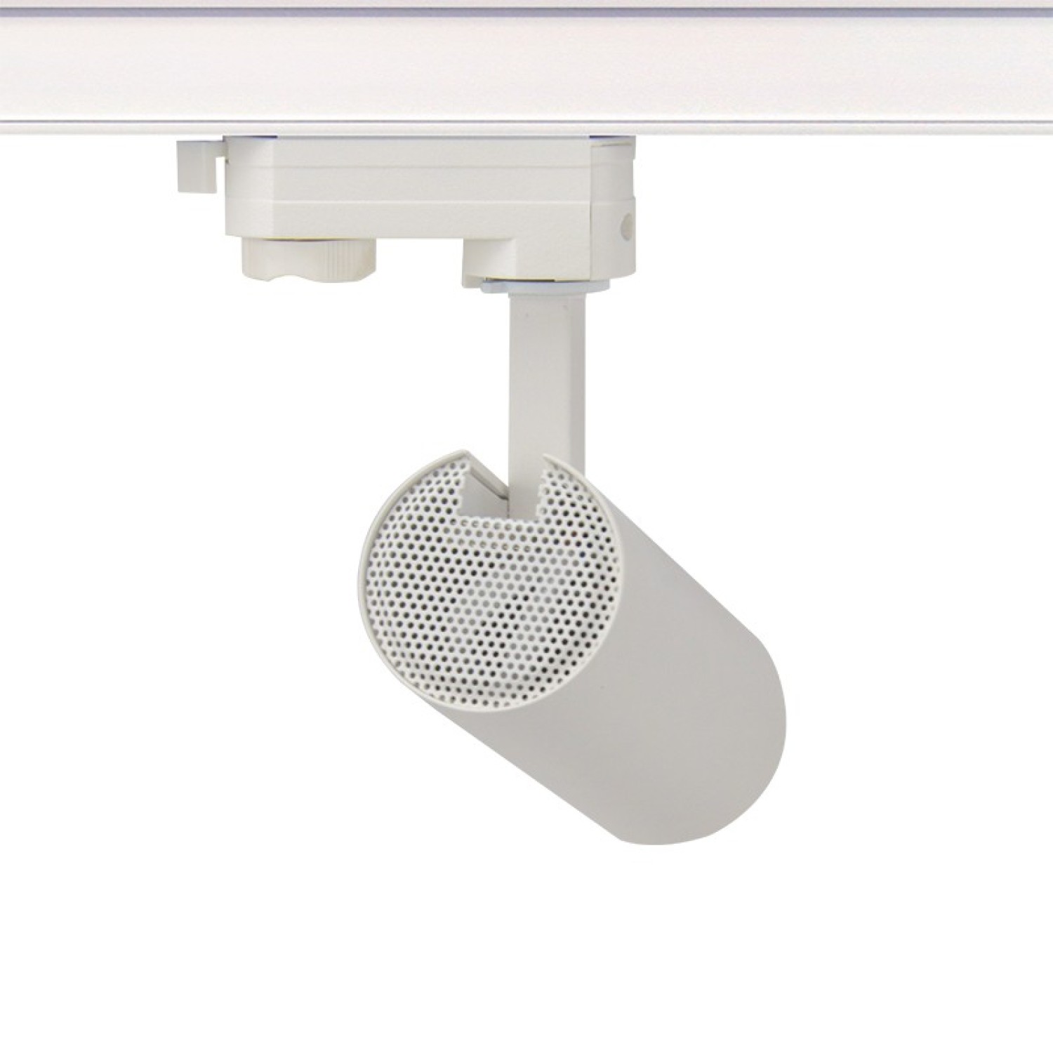 LED релсов спот 230V, бял, 10 W, 3000K, 1000 lm
