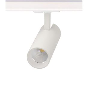 LED релсов спот 230V, бял, 10 W, 4000K, 1050 lm