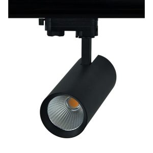 LED релсов спот 230V, черен, 27 W, 4000K, 3150 lm