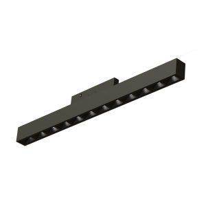Мини магнитно осветително тяло 24V, черен, 10 W, 3000K, 490 lm