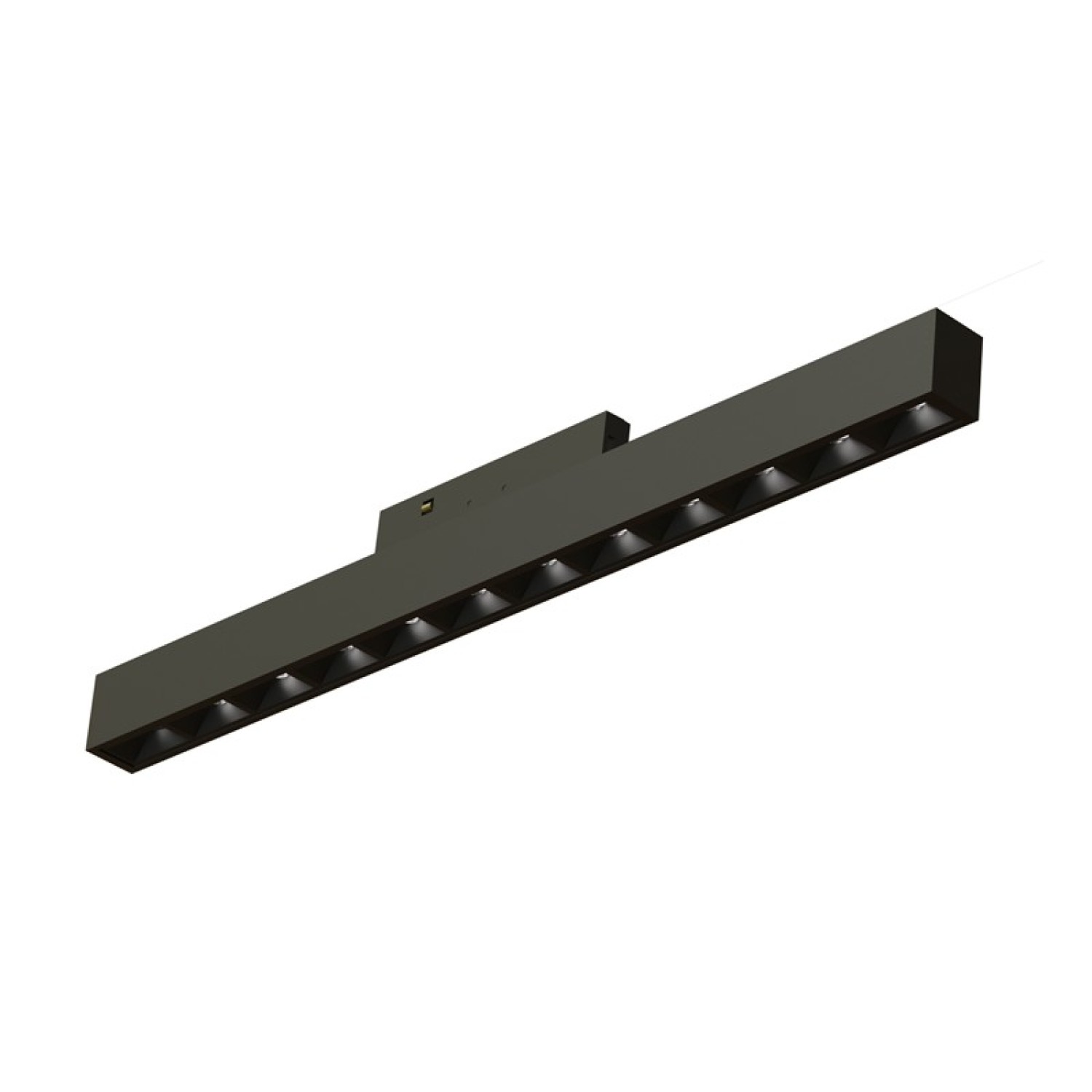 Мини магнитно осветително тяло 24V, черен, 10 W, 4000K, 500 lm