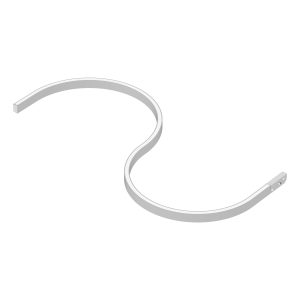 LED релсов прожектор 24V, бял, 12 W, 3000K, 340 lm, L1030 mm