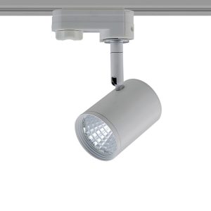 LED релсов прожектор 230V, сив, 7 W, 3000K, 500 lm