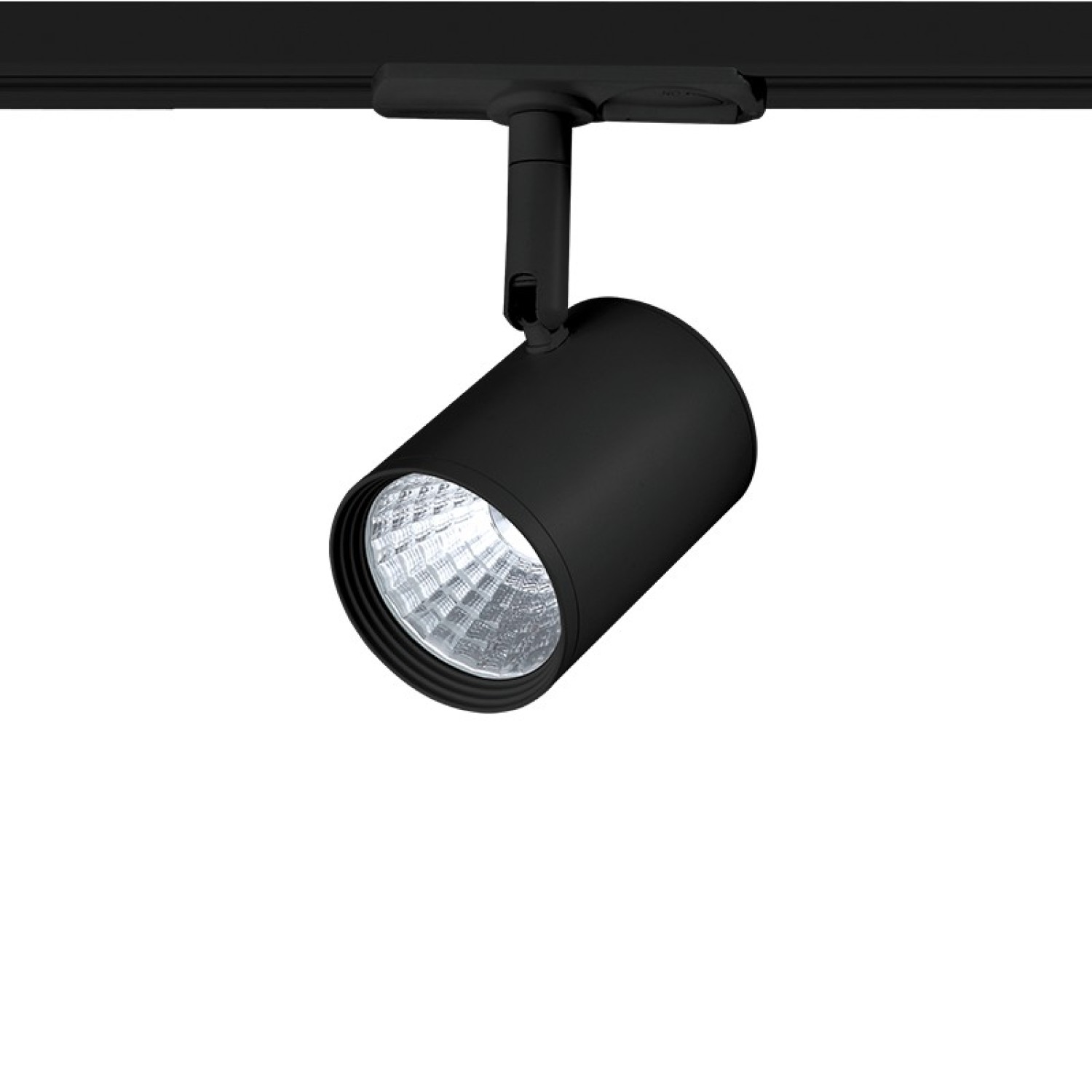 LED релсов прожектор 230V, черен, 7 W, 4000K, 540 lm