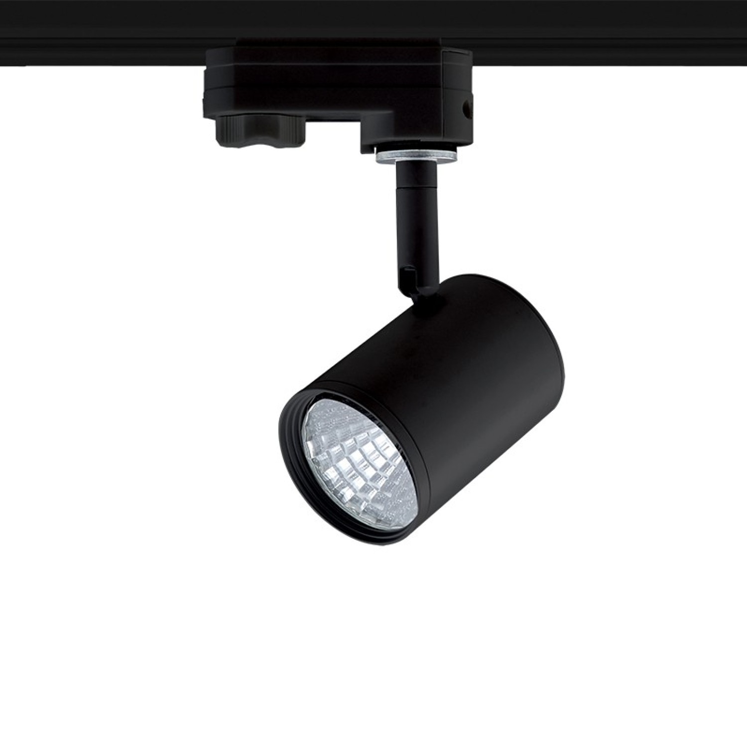 LED релсов прожектор 230V, черен, 7 W, 4000K, 540 lm
